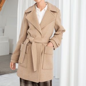 ISO & Other Stories Belted Wool Blend Coat DON'T BUY!!!
